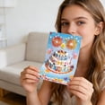 thumbnail image 4 of Happy Birthday Pop Up Card, Boasting Vivid Multicolor Visuals & Embedded Musical Birthday Blessings, for Using As A Granddaughter Birthday Card, Grandson Birthday Card, Or, 4 of 5