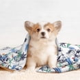 thumbnail image 4 of Yiaed Hawaii Palms Print Dog Blankets-Cat Blanket Washable for Couch Protection,Puppy Blanket, Soft Plush Reversible Throw Furniture Protector-Large, 4 of 8
