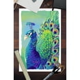 thumbnail image 3 of Peacock, Vivid (12x18 Wall Art Poster, Room Decor), 3 of 3