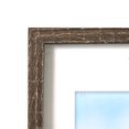 Mainstays 11x14 inch Matted to 8x10 inch Rustic Gray 0.5" Gallery Wall Picture Frame, Set of 4