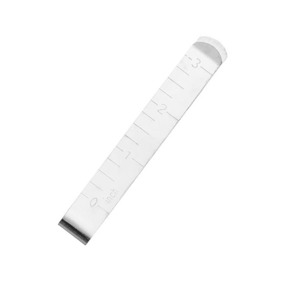 JZROCKER Hemming Clips 3Inch Stainless Steel Sewing Clips Sewing Measurement Ruler for Hemming Fabric Quilting Crafting