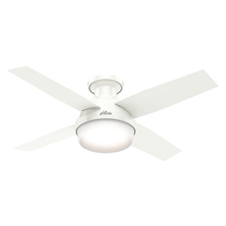 Hunter 59244 Decorative Ceiling Fan 44 Blade Dia 1 Phase 120vac Com Hunter 59244 Decorative Ceiling Fan 44, Led Ceiling Fan Light Blinking