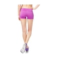 thumbnail image 2 of Aeropostale - Pantalones cortos de entrenamiento atléticos para correr a rayas para mujer, morado, extra pequeño, 2 of 3