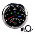 thumbnail image 2 of GPS Speedometer, Red Backlight LCD Display 85mm RPM Gauge 0-8000rpm  For Yacht RV Truck Black,White, 2 of 8