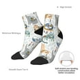 thumbnail image 6 of Pofeuu Cute Colorful Animal Print 30cm Socks, Adult Running Hiking Socks for Youth and Adult, 6 of 7