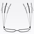 thumbnail image 4 of Foldable Metal Frame Reading Glasses for Men Women, Anti Blue Light Portable Readers, 4 of 6