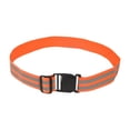 thumbnail image 2 of Quzzie Reflective Sash Adjustable Belt High Visibility Safety Running Gear Quick Release Buckle Polyester Suitable for Night Jogging Cycling Dog Walking Outd Orange, 2 of 8
