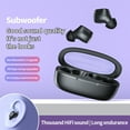 thumbnail image 3 of AZXY Bluetooth Earbuds Noise Cancelling,True Wireless Earbuds with Charging Case,Long Battery Life Small In Ear Headphones with Mic for Sleep Sports On Clearance,Birthday Back To School Gifts, 3 of 9