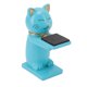 thumbnail image 3 of Expositor de relojes con forma de gato, de resina, para decoración de relojes, ideal para joyas, pulseras y collares, color azul, 3 of 14