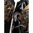 thumbnail image 4 of Vintage Dragon Tiger Embroidered Satin Bomber Jacket Japanese Sukajan Streetwear Windbreaker Coat for Men Women Spring Fall, 4 of 4