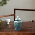 thumbnail image 4 of Modern Flower Vase Tea Tin Display Arrangement Centerpiece Table Candy Jar Ceramic Ginger Jar, 4 of 9