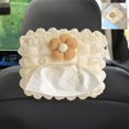 thumbnail image 1 of Car Accessories Ornaments Decompression Small Flower Car Tissue Box Drawer Box Car Interior Decoration Supplies, 1 of 6
