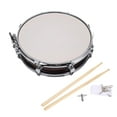 thumbnail image 2 of Snare Drum Set,Portable Stainless Steel 14 Inch Snare Drum with Drumsticks for Beginner Practice Performance, 2 of 7