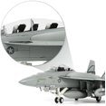 thumbnail image 3 of NUOTIE 1/72 F/A-18F Ultimate Hornet Diecast Alloy Aircraft Model F18F Fighter Jet Simulation Model Kit Military Aircraft Model with Bracket for Collection and Gift, 3 of 6
