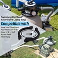 thumbnail image 4 of 11380 Pool Filter Clamp for In-tex Sand Filter Pump Sand Filter Valve Clamp Repl, 4 of 7