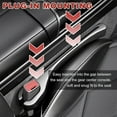 thumbnail image 6 of 2PCS Car Seat Gap Filler Organizer, Car Seat Gap Organizer to Block Falling of Essential Items, Car Side Seat Gap Filler for Car, Universal Car Gap Filler for Cars, SUVs & Trucks - BLACK, 6 of 11