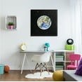 thumbnail image 2 of Stupell Indtries Planet Earth Surrounded By Stars Outer Space Sky,30 x 30,Design by Grace Popp&nbsp;, 2 of 6
