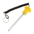 thumbnail image 1 of Ruiboury Weight Stack Pin Accessories Multipurpose Stainless Steel Weight Pin Machine Yellow 10x105mm, 1 of 6