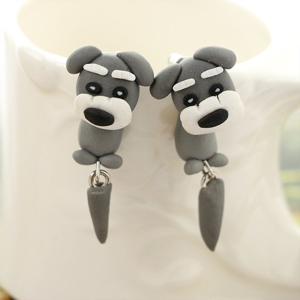 Handmade Polymer Clay Design Fashion Ear Stud Jewelry Animal Earrings Cute  | Walmart Canada