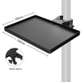 thumbnail image 2 of Lefu Sound Card Tray With Mobile Ph Clip for Microph Stand Live Tripod Bracket, 2 of 9