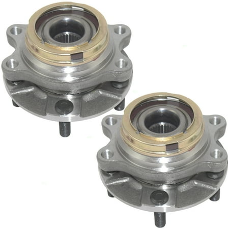 - Pair Set Front Wheel Hub Bearings Replacement for Nissan 2.5L 40202-JA010 HA590250 513294