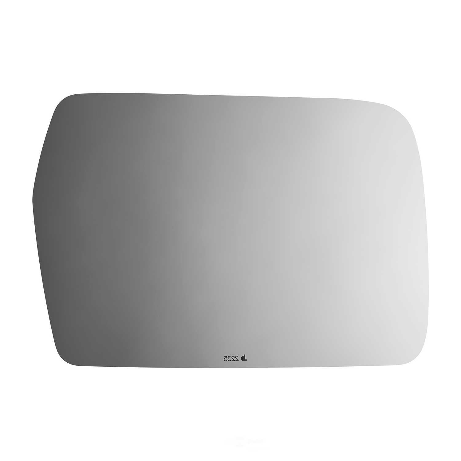 Burco Side View Mirror Replacement Glass - Clear Glass - 2235