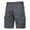 Dark Gray, variant on Xihbxyly Cargo Shorts Men Fashion Solid Color Lightweight Shorts with Pockets Leisure Loose Fit Comfort Waist Summer Shorts