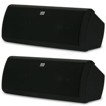 Acoustic Audio AA40CB Indoor 3 Way Speaker Pair 1000 Watts Black Bookshelf AA40CB-PR