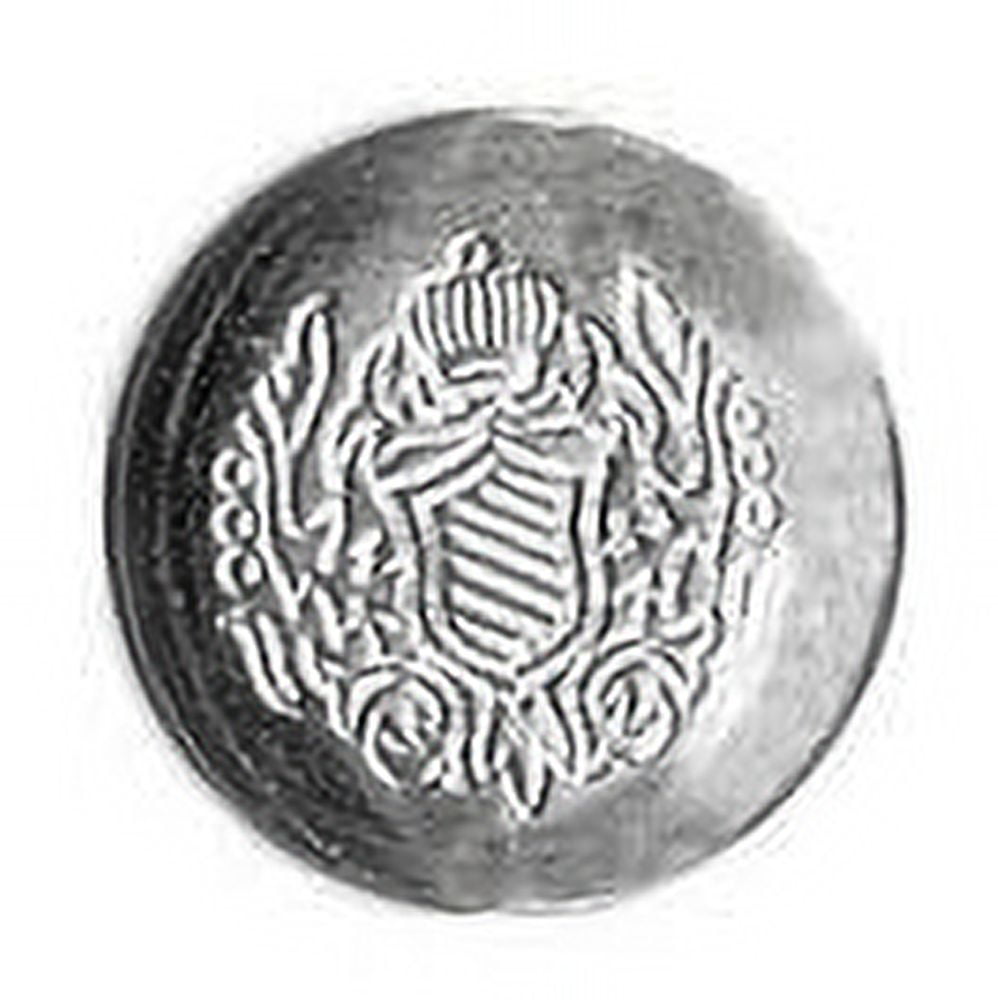 La Vogue Shank Button – 22 mm, Silver Colour, La Vogue buttons and closures offer you the most fashionable and contemporary assortment of styles and colours.