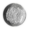 thumbnail image 2 of La Vogue Shank Button – 22 mm, Silver Colour, 2 of 2