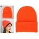 thumbnail image 4 of Gorro de lana para hombre cálido gorro de punto de gran tamaño gorra de para esquí senderismo actividades al - Naranja Yinane Gorro Beanie tejido para mujer, 4 of 6