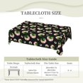 thumbnail image 5 of Halloween Decorations - Creepy Eyeballs Tablecloth Rectangular - Halloween Party Decorations Favors Supplies - Washable Table Cloth Cover for Dinner Decor 60" X 84", 5 of 5