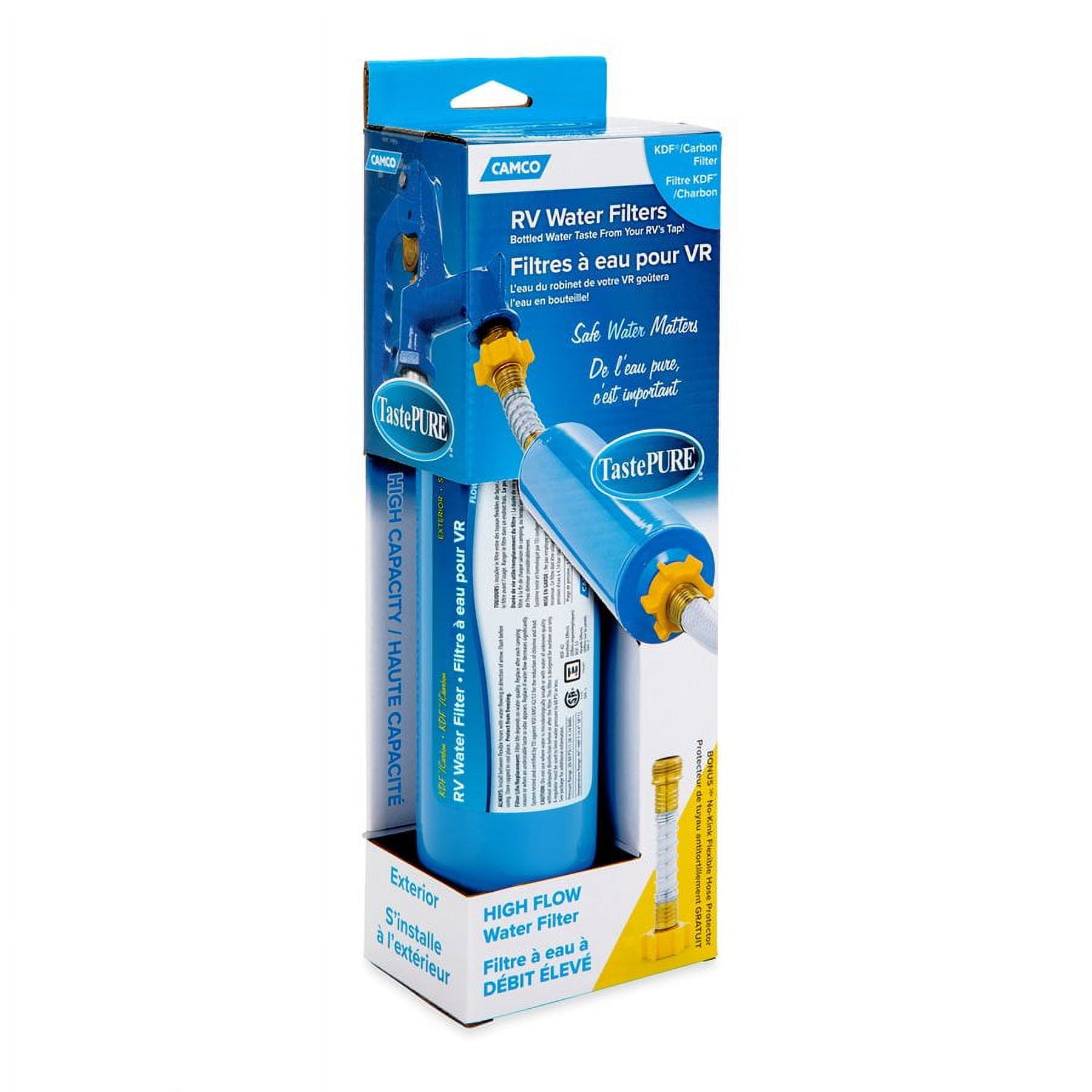 Camco 40013 TastePURE KDF/Carbon Water Filter