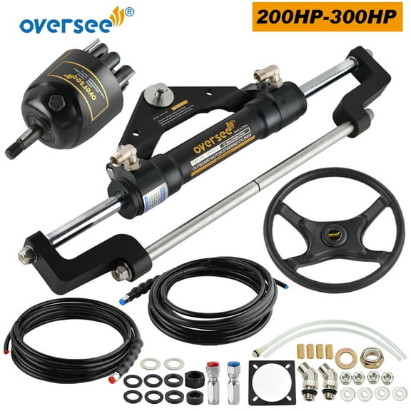 300HP Hydraulic Boat Steering Cylinder For Yamaha Mercury BayStar Teleflex Outboard Boat Accessories