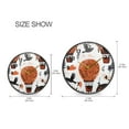 thumbnail image 2 of Acrylic Wall and Table Clock Air Balloon 11.9in Modern Decor with Golden Hands, 2 of 12