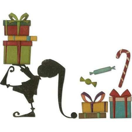 Sizzix Thinlits Die Set 11PK Santa’s Helper by Tim Holtz