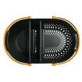 thumbnail image 6 of Fiskars Harvesting Basket: Ergonomic Garden Produce Tool Carrier, Colander Side, Plastic, Black, 6 of 10