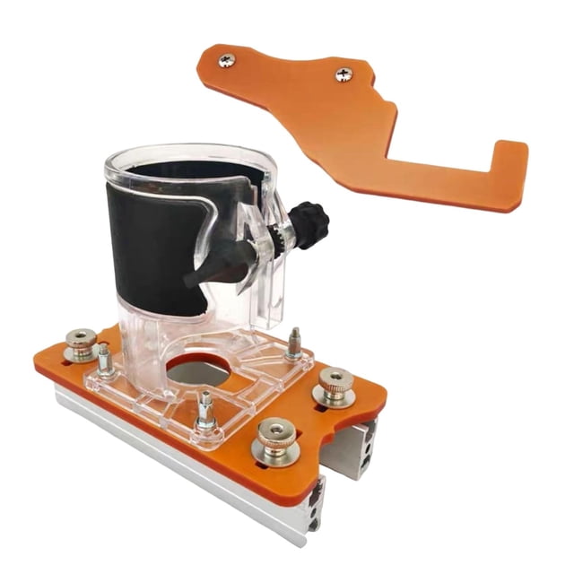 Tablero ranurado multifunción Piezas de herramientas eléctricas Rimming Machine Trimming 65mm Trimming Machine 2 en 1 Ranurado para armario Gabinete Estilo D Sunnimix Soporte ranurado para armario