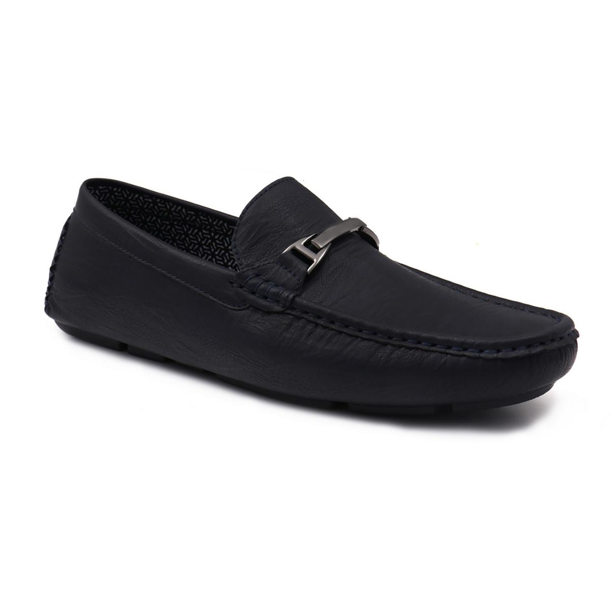 New in box! Aston Marc Mens 10 Abrams Black Comfy Leather Slip On Loafers Amazon.com | Aston Marc Mens Loafer, Premium Leather Slip on  main image 3