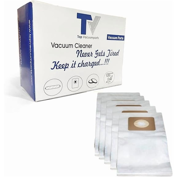 Replacement Part For Eureka Style BU, SL4110A Coommercial Vacuum Cleaner Paper Bags 5pk # compare to part 2922