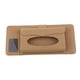 thumbnail image 1 of Estuche para pañuelos con visera para coche, color beige, con 4 ranuras, 1 of 9