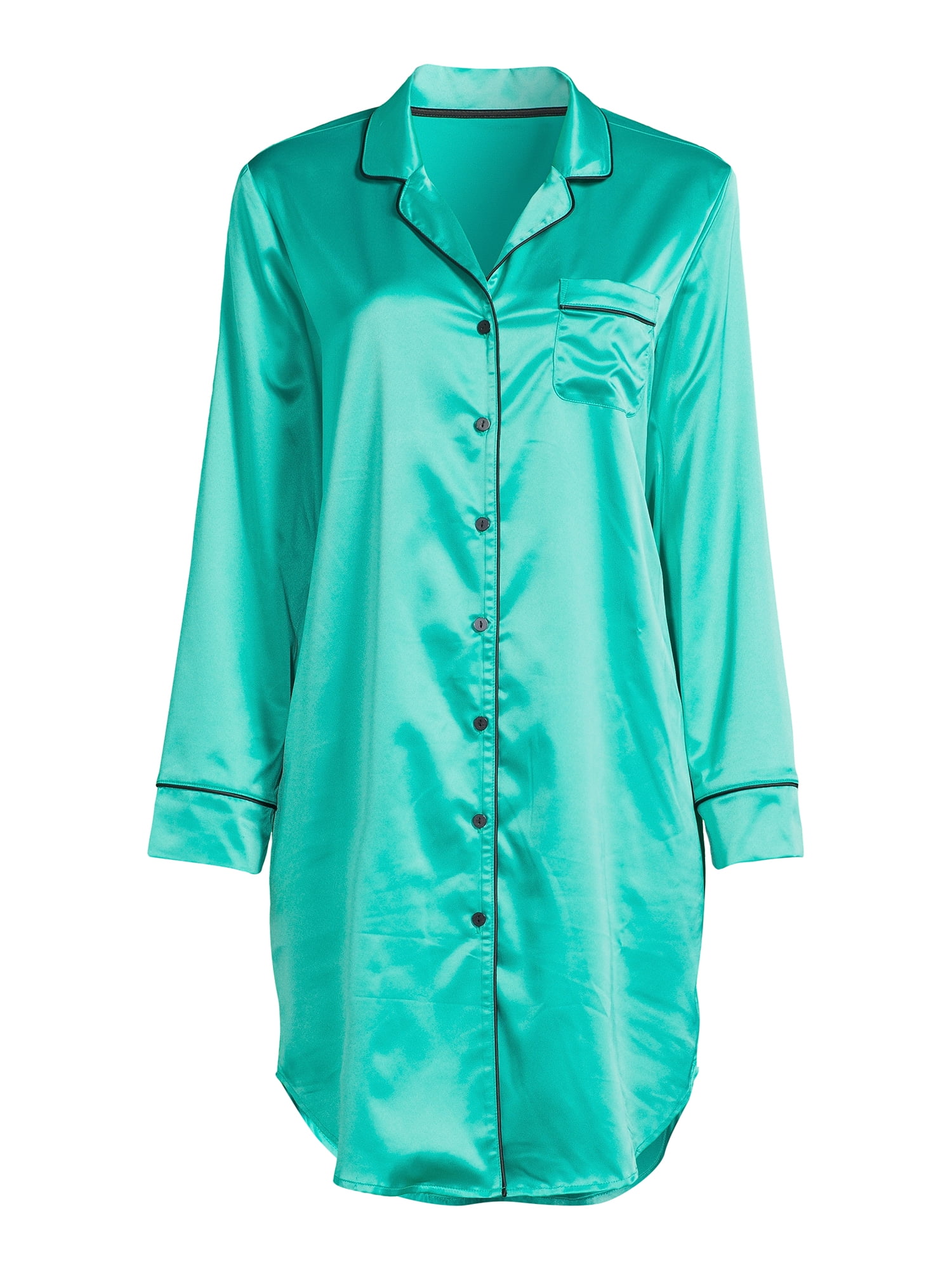 Secret Treasures Women's Satin Sleep Shirt