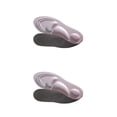 thumbnail image 2 of Plantillas de masaje Buena elasticidad Pies planos ortopédicos Soporte de Hombres Plantilla Zapato Pad Fascitis plantar Rosa 25.5x8.8 cm 2Conjunto Toystoory, 2 of 6
