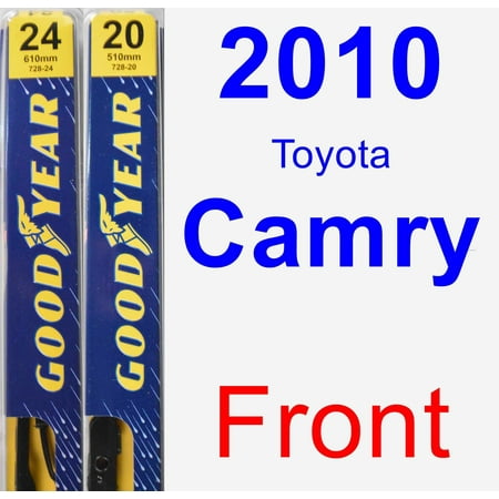 2010 Toyota Camry Wiper Blade Set/Kit (Front) (2 Blades) - Premium