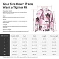 thumbnail image 5 of Uemuo Eiffel Tower and Butterflies Pattern Women's Full Zip UPF 50+ Sun Protection Hoodie Jacket Long Sleeve Sun Shirt Hiking Outdoor Performance with Pockets-3X-Large, 5 of 9
