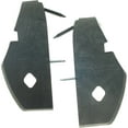 thumbnail image 4 of For 09-14 Challenger Coupe 2DR Front Bumper Extension End Cap Plastic Pair Set, 4 of 5