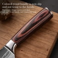thumbnail image 5 of Japanese Damascus Chef Knife Set, Meat and Vegetable Cleaver Collection for Kitchen Use, 5 of 8