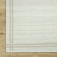 thumbnail image 6 of Hauteloom Nimue Wool Living Room, Bedroom Area Rug - Traditional, Transitional - Ivory, Tan - 5' x 7'6", 6 of 7