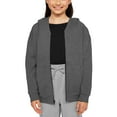 thumbnail image 3 of Kids Ultimate Heavyweight Zip Up Hoodie Jacket Sweatshirt Fleece Everyday Essentials Youth Junior S-2XL, 3 of 7