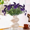 thumbnail image 5 of Artificial Flowers Bouquet Plastic Outdoor Fake Plants for Home Garden Holiday Decor, 14 Inch, Multiple Colors, 5 of 6